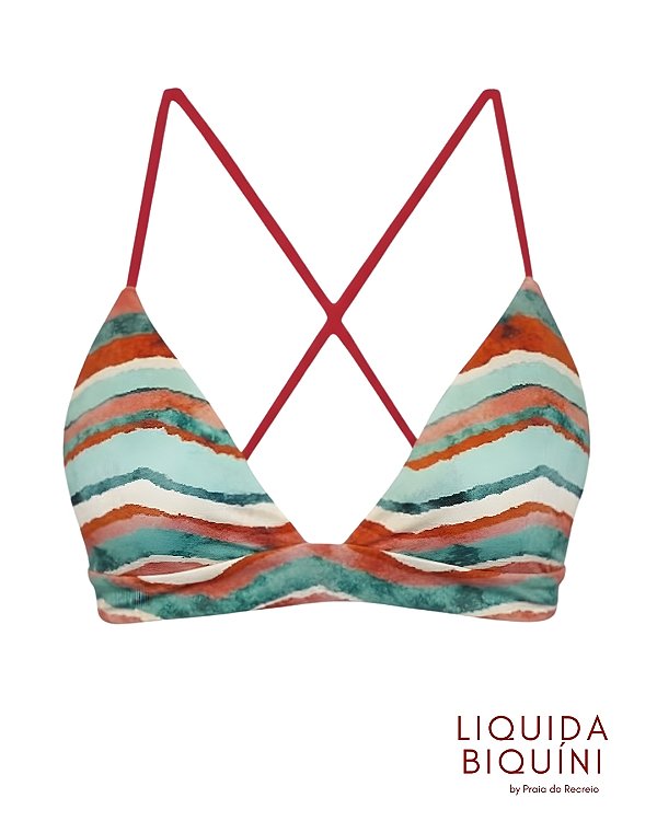 Biquíni Transpassado Cruzado Estampa Vênus