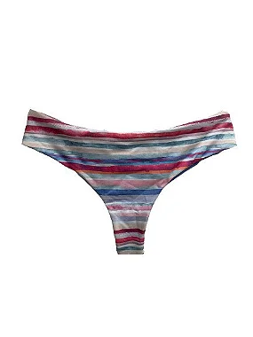 Calcinha Sunquine Shorts Estampa Lilás (fio dental)