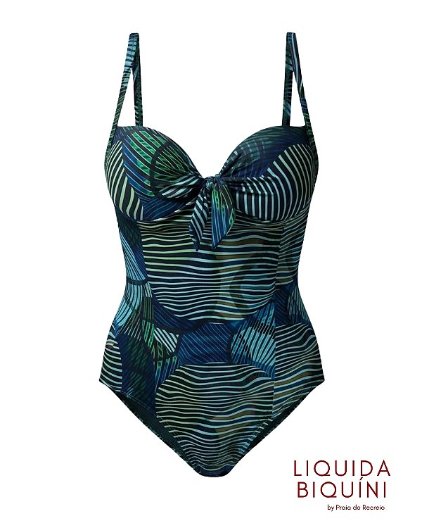 Maiô Madona Estampa Linear