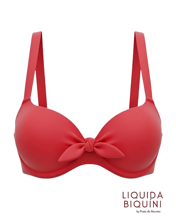 Biquíni Meia Taça Retrô Laranja