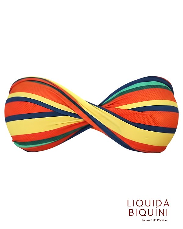 Biquíni com Bojo Tomara que Caia Estampa Frevo