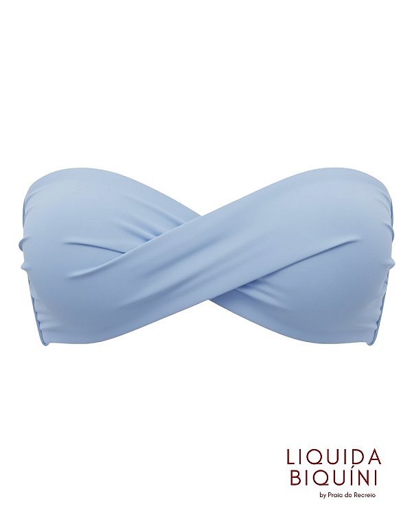 Biquíni com Bojo Tomara que Caia Azul Claro
