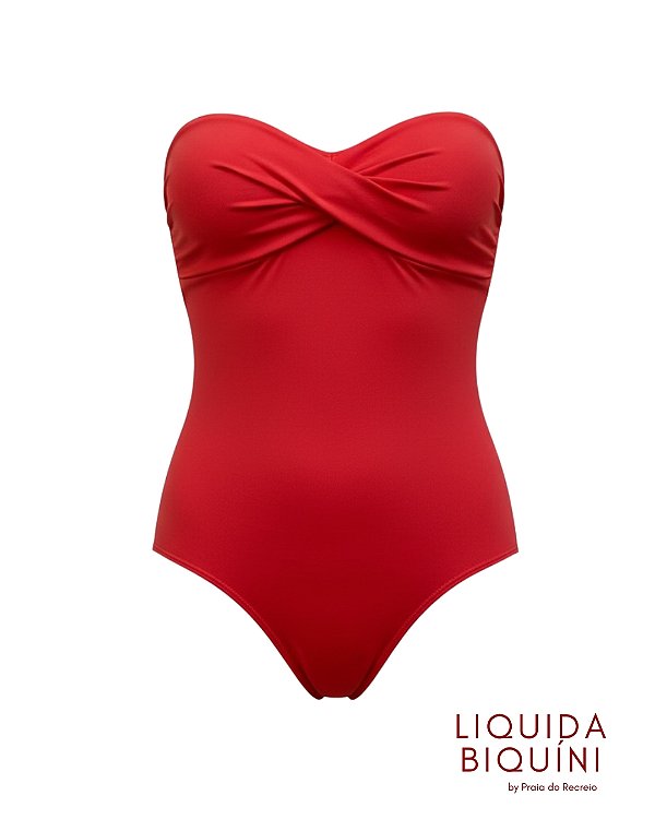 Maiô Tomara que Caia com Bojo Laranja