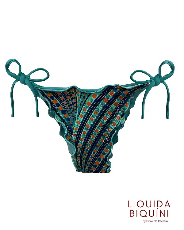 Calcinha Ripple Estampa Pavão