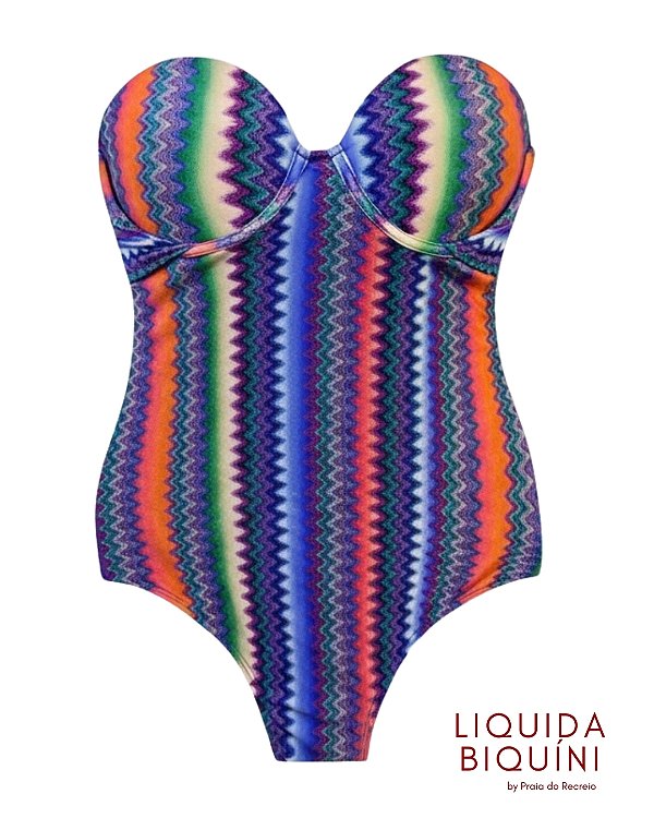 Maiô Tomara que Caia Estampa Colors