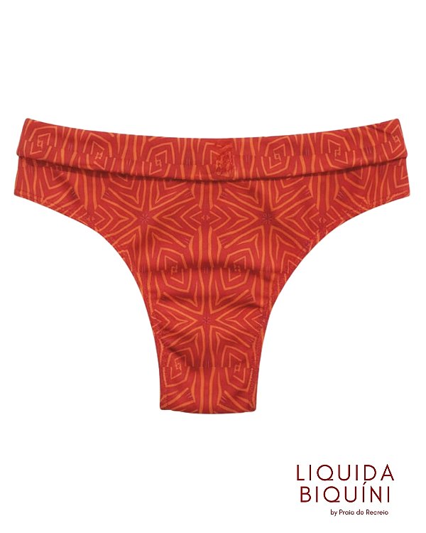 Calcinha que dobra BK6 Estampa Tribal