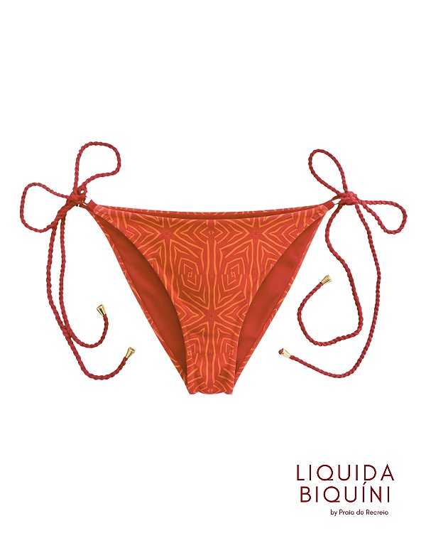 Calcinha de Corda Estampa Tribal