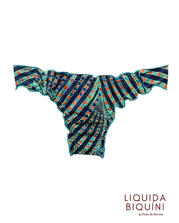 Calcinha Americana Ripple Estampa Pavão