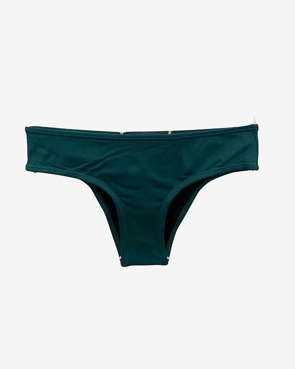 Calcinha basica larga verde musgo