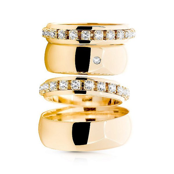 Semijoias banhadas à ouro 18k.  Acessórios femininos, Conjuntos de jóias  de casamento, Fotografia de jóias