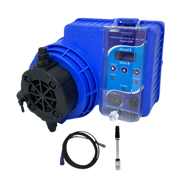 KIT COMPLETO PARA CORREÇÃO AUTOMÁTICA DE ORP – EX1 ORP