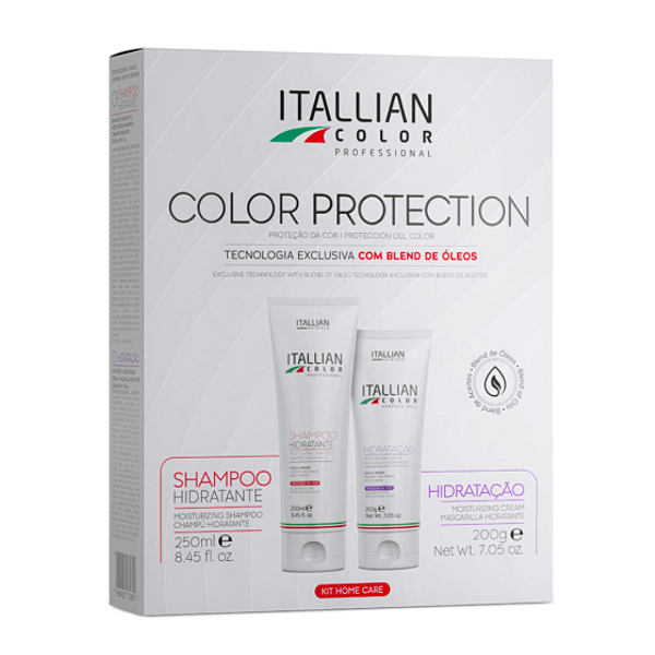 Home Care Itallian Color Protection Shampoo e Hidratação 250ml