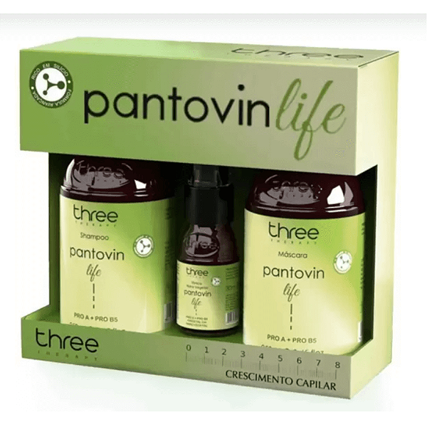 Pantovin Life Shampoo Máscara e Tonico - 3 ítens