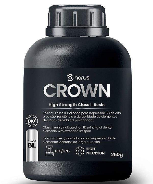 Resina 3D Horus Crown 250g - LCD e DLP