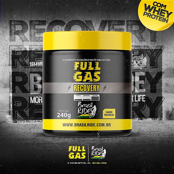 RECOVERY POTE 240G - SUPLEMENTO ENERGÉTICO