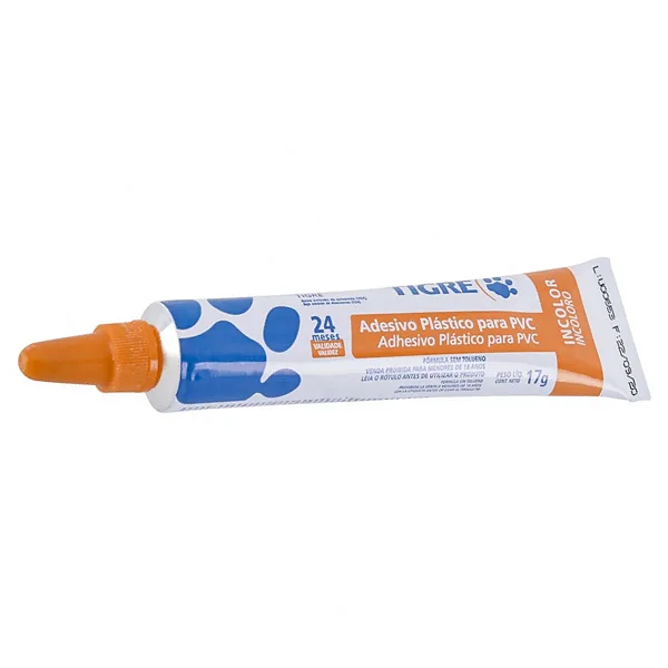 Adesivo Plástico Incolor para PVC 17g da TIGRE