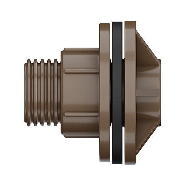 Adaptador Soldável 25mm com Anel para Caixa d'Água TIGRE