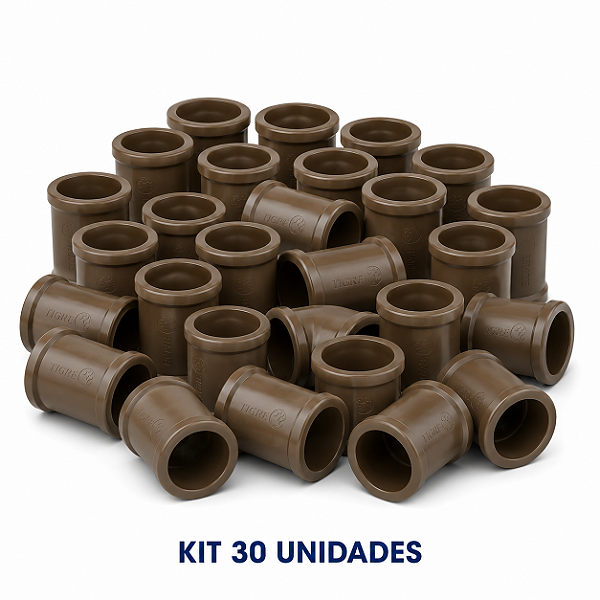 Kit 30 Luvas Soldáveis 25mm TIGRE