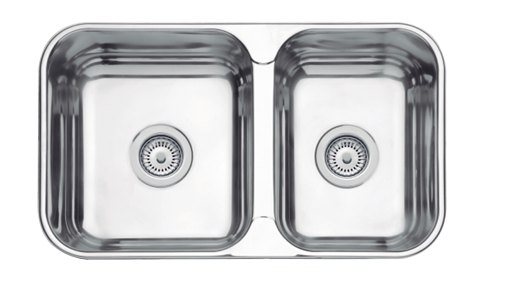 Cuba Dupla Inox Isis 69x40 - TRAMONTINA
