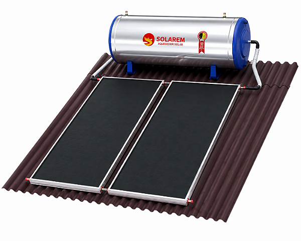 Aquecedor Solar Solarem 400 Litros com 2 Coletores Lira 2m²