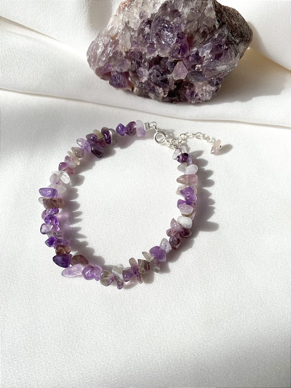 Pulseira Aurora Ametista Prata 925