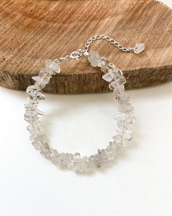 Pulseira Aurora Quartzo Cristal Prata 925