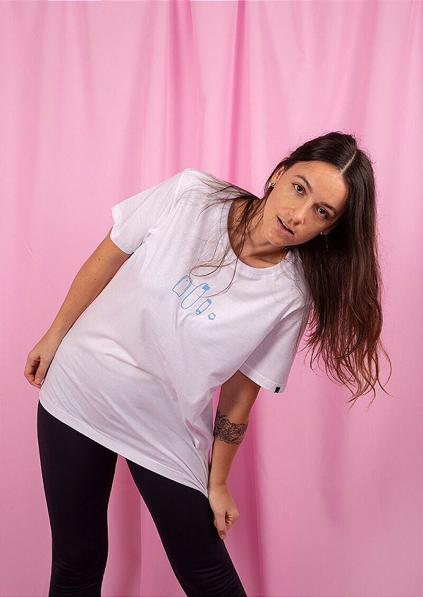 T-shirt branca boards
