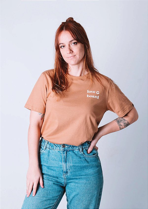 T-shirt areia Loveboard