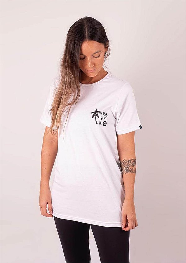 Camisetão branco preserve eco