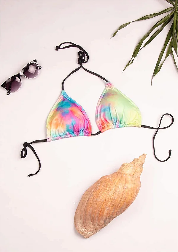 Top cortininha tie dye silveira