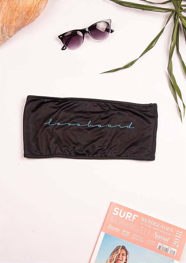 Top faixa preto Loveboard