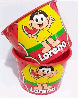 Baldes de Pipoca Personalizados festa Infantil