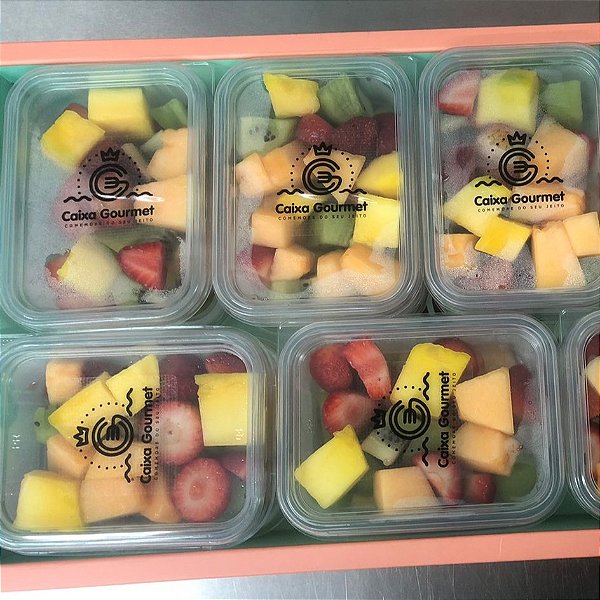 Mini Salada de Frutas no Pote