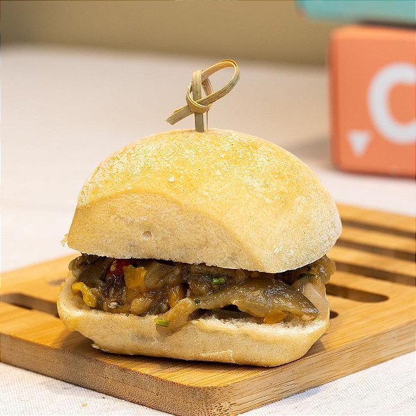 Mini Sanduíche - Brunch - Berinjela