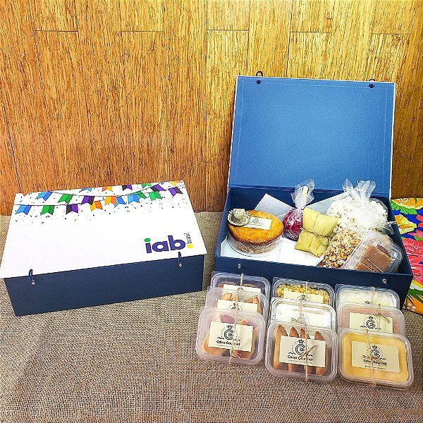 Festa Junina da Caixa Gourmet - Caixa Personalizada (Pedido mínimo de 10 unidades)