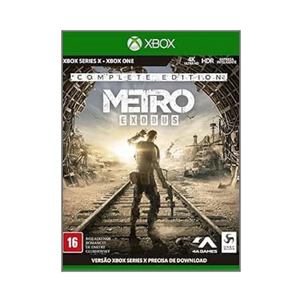 JOGO METRO EXODUS COMPLETE EDITION - XBOX SERIES X