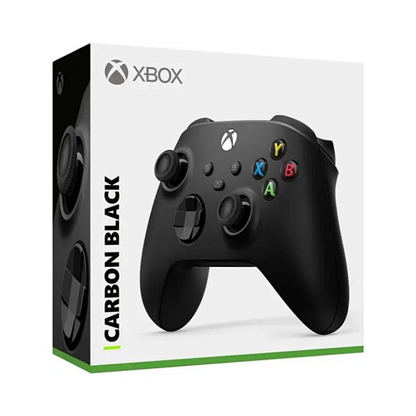 CONTROLE SEM FIO XBOX - CARBON BLACK