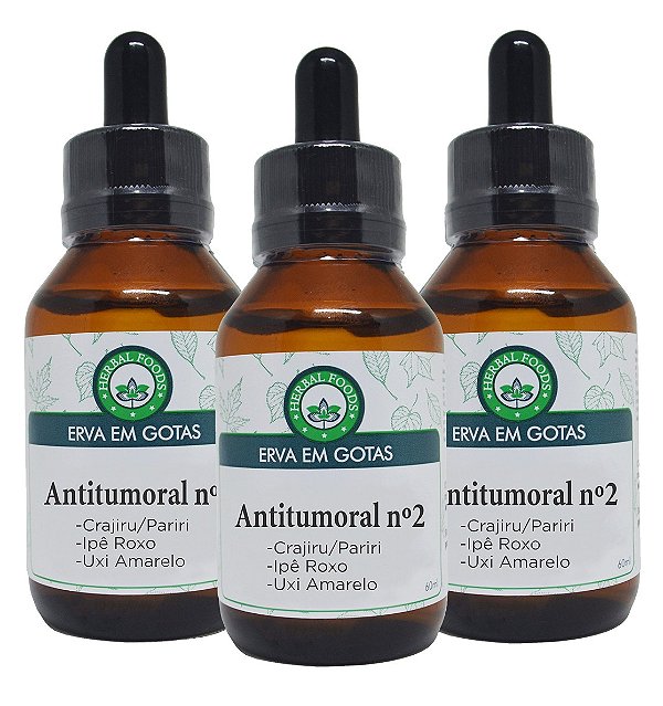 3 Extratos Compostos Antitumoral N°2 - 60ml