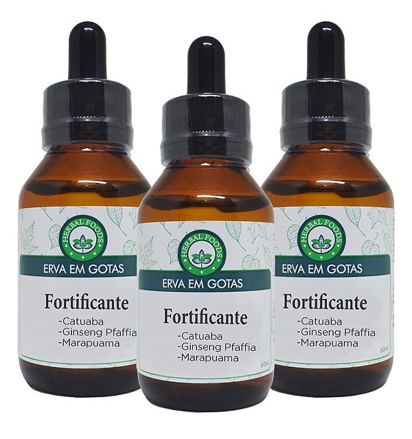 3 Extratos Compostos Fortificante - 60ml