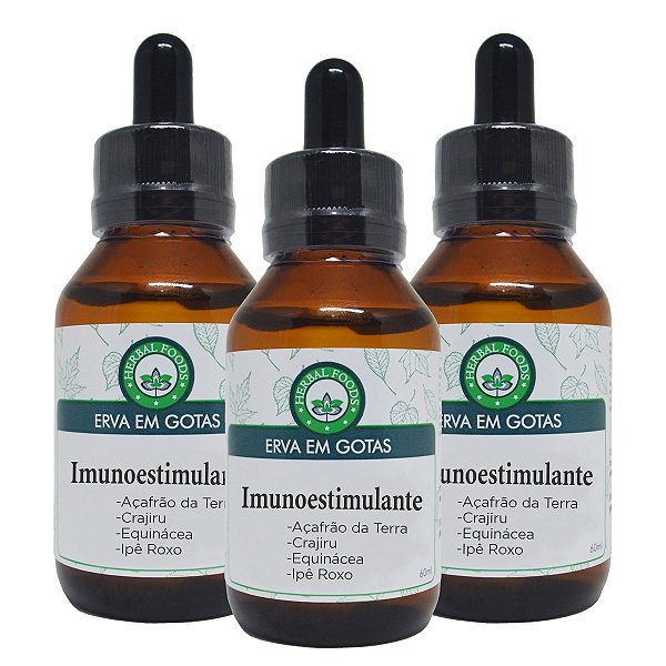 3 Extratos Compostos imunoestimulante - 60ml
