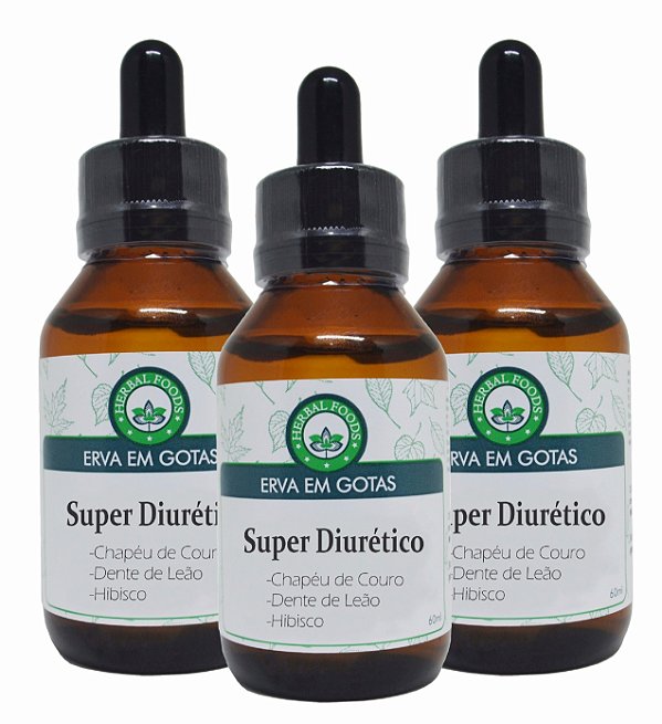 3 Extratos Compostos Super Diurético - 60ml