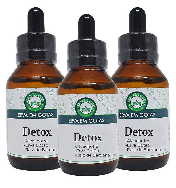 3 Extratos Compostos Detox - 60ml