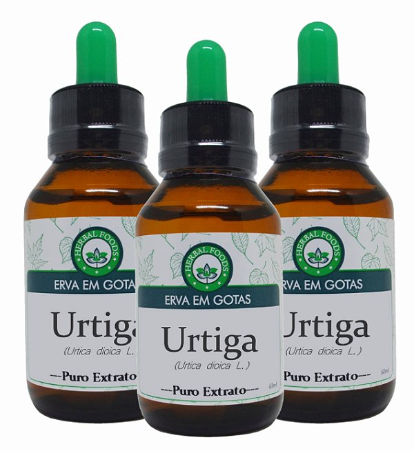 3 Extratos de Urtiga - 60ml