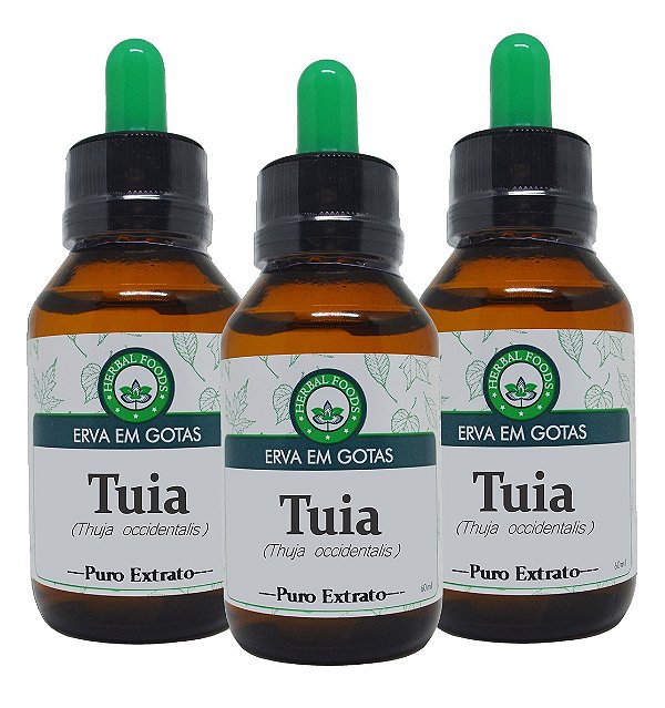 3 Extratos de Tuia - 60ml