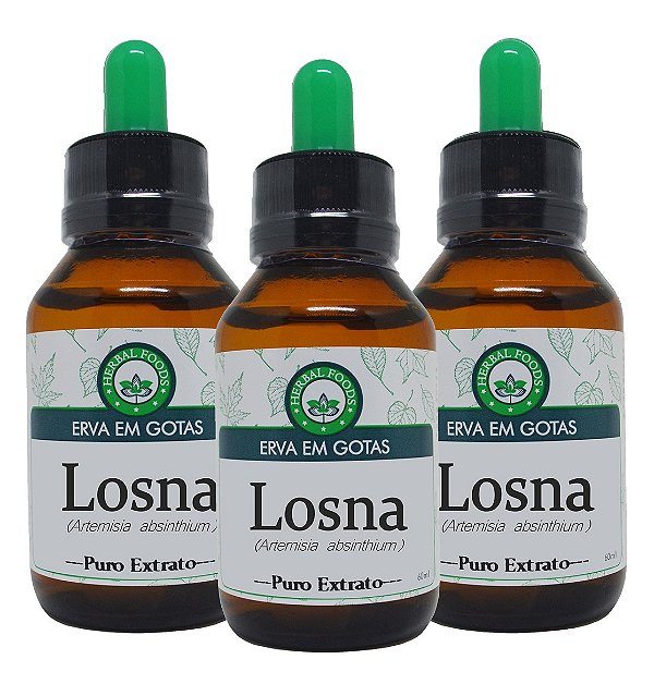 3 Extratos de Losna - 60ml