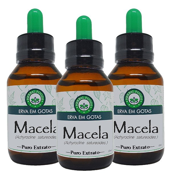 3 Extratos de Macela - 60ml