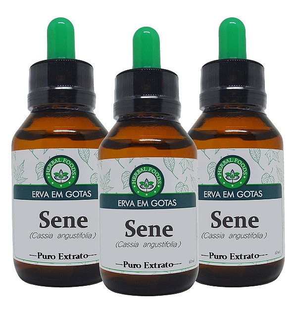 3 Extratos de Sene - 60ml