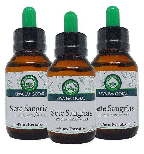 3 Extratos de Sete Sangrias- 60ml