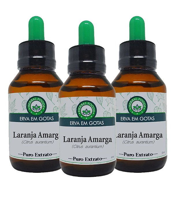 3 Extratos de Laranja Amarga - 60ml