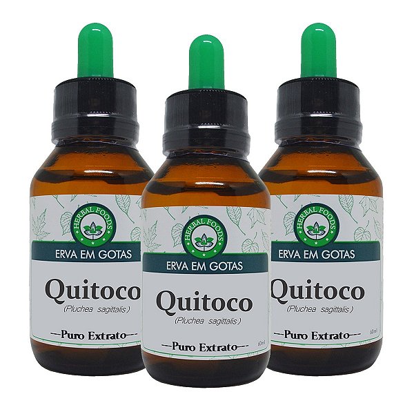 3 Extratos de Quitoco - 6oml